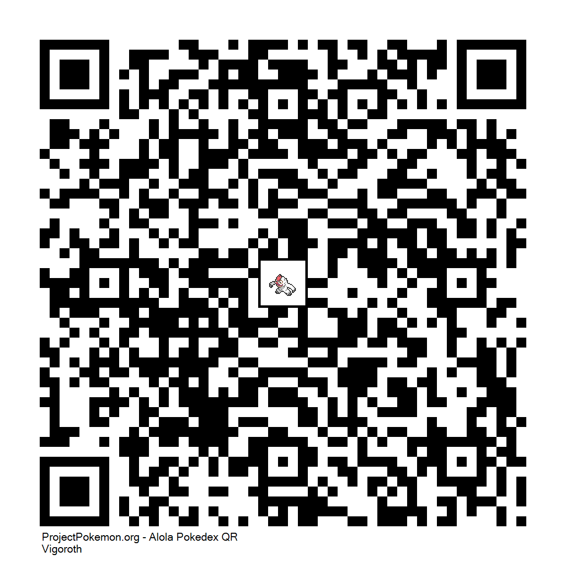 Cdigo QR de Vigoroth